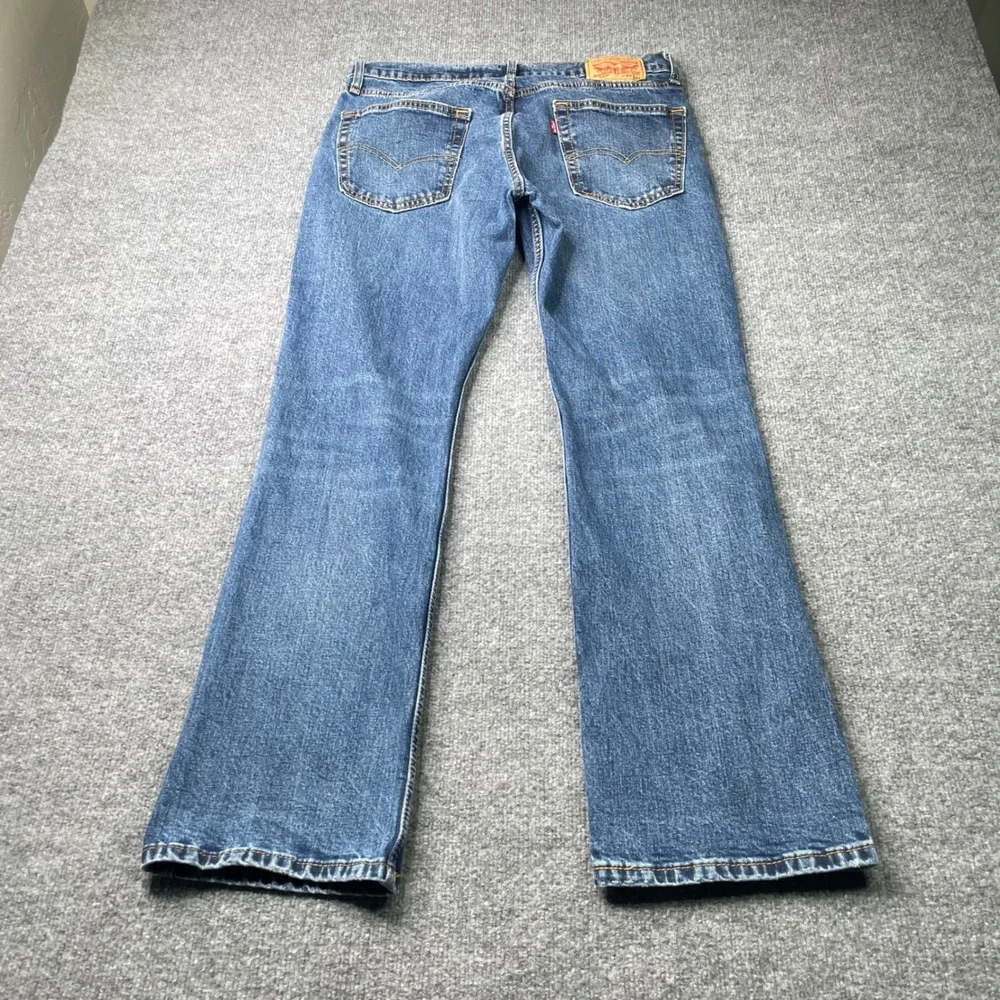 Levi's 527 Slim Bootcut Jeans Mens 33x32 Blue Denim Medium Wash 5098 Stretch